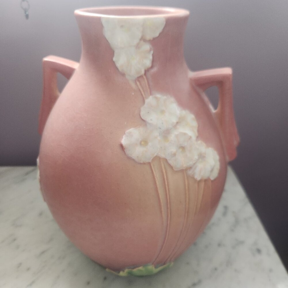Vintage Roseville Primrose Pottery Vase